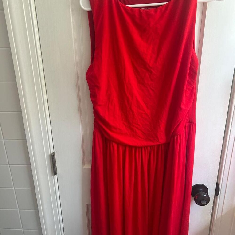 OYS Women's Red Dress